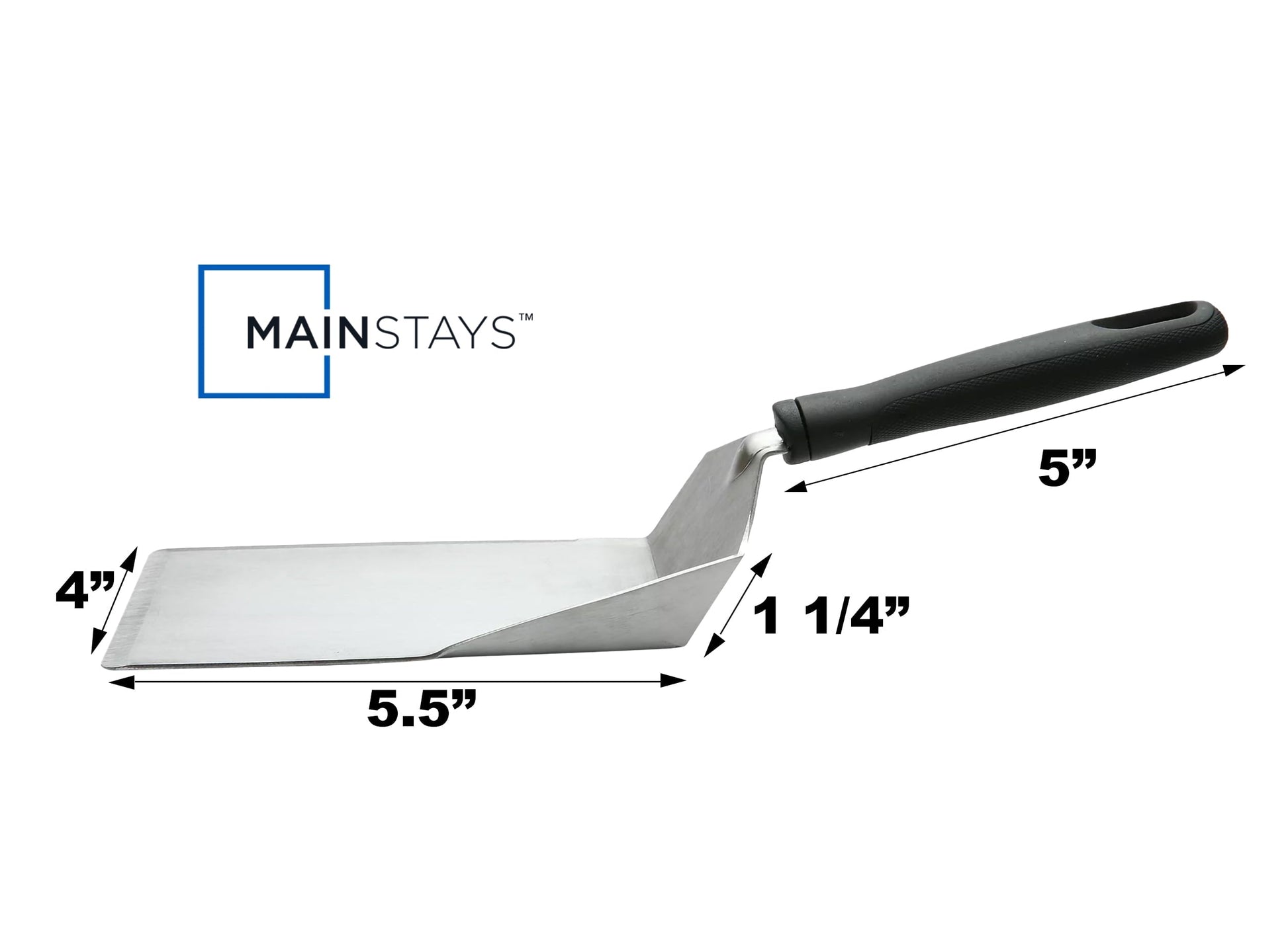 Durable Steel Dishwasher safe 11.81 in Stainless Steel Kitchen Spatula - Professional Kitchen Tool for Culinary Enthusiasts Detail