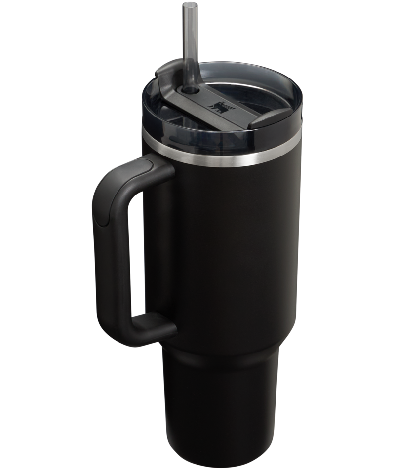 Splash-Resistant FlowState The Quencher H2.0 Flowstate Tumbler  | Stanley Create D332L - FlowState 3-Position Lid Insulated Travel Mug Detail