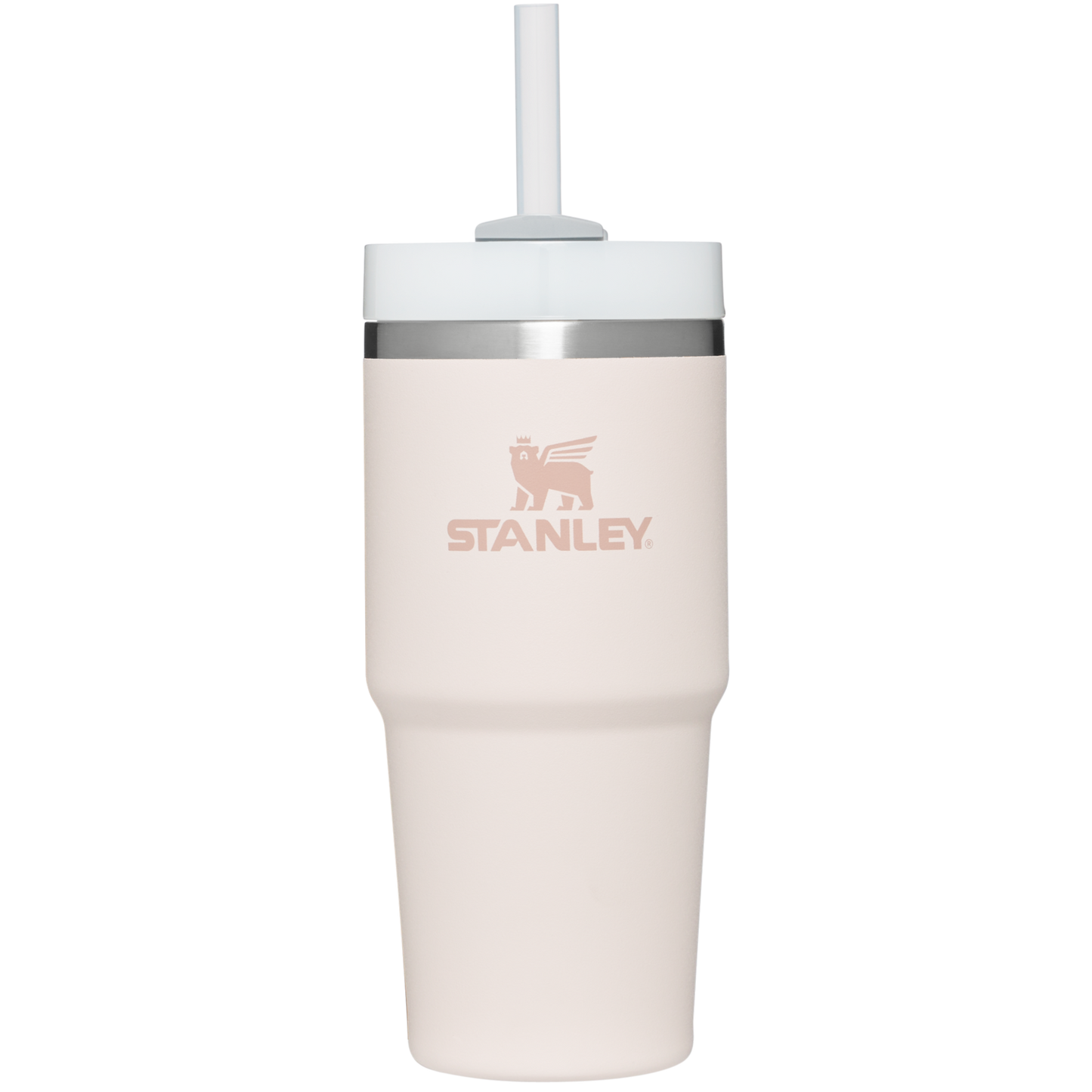 Insulated Travel The Quencher H2.0 Flowstate Tumbler  | Stanley Create D329E - Double-Wall Vacuum Insulated Travel Tumbler with Straw Detail