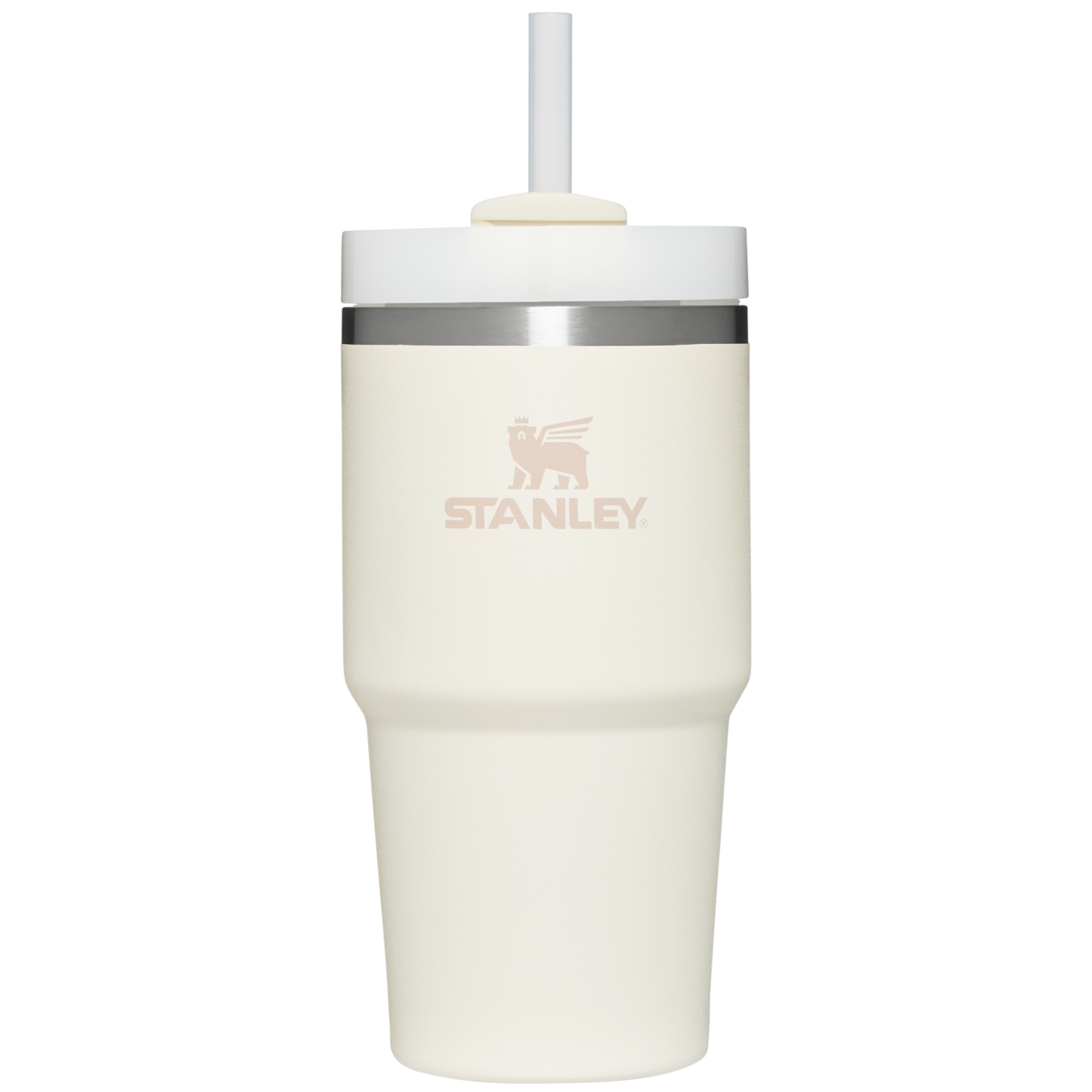 Double-Wall Vacuum The Quencher H2.0 Flowstate Tumbler D030T - FlowState 3-Position Lid Insulated Travel Mug - Cream