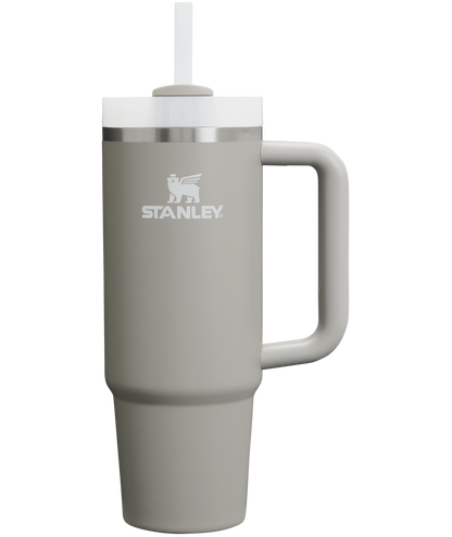 Car-Cup Friendly The Quencher H2.0 Flowstate Tumbler | Stanley Create D331C - FlowState 3-Position Lid Insulated Travel Mug - Ash