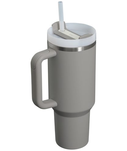 Splash-Resistant FlowState The Quencher H2.0 Flowstate Tumbler  | Stanley Create D332L - FlowState 3-Position Lid Insulated Travel Mug Detail