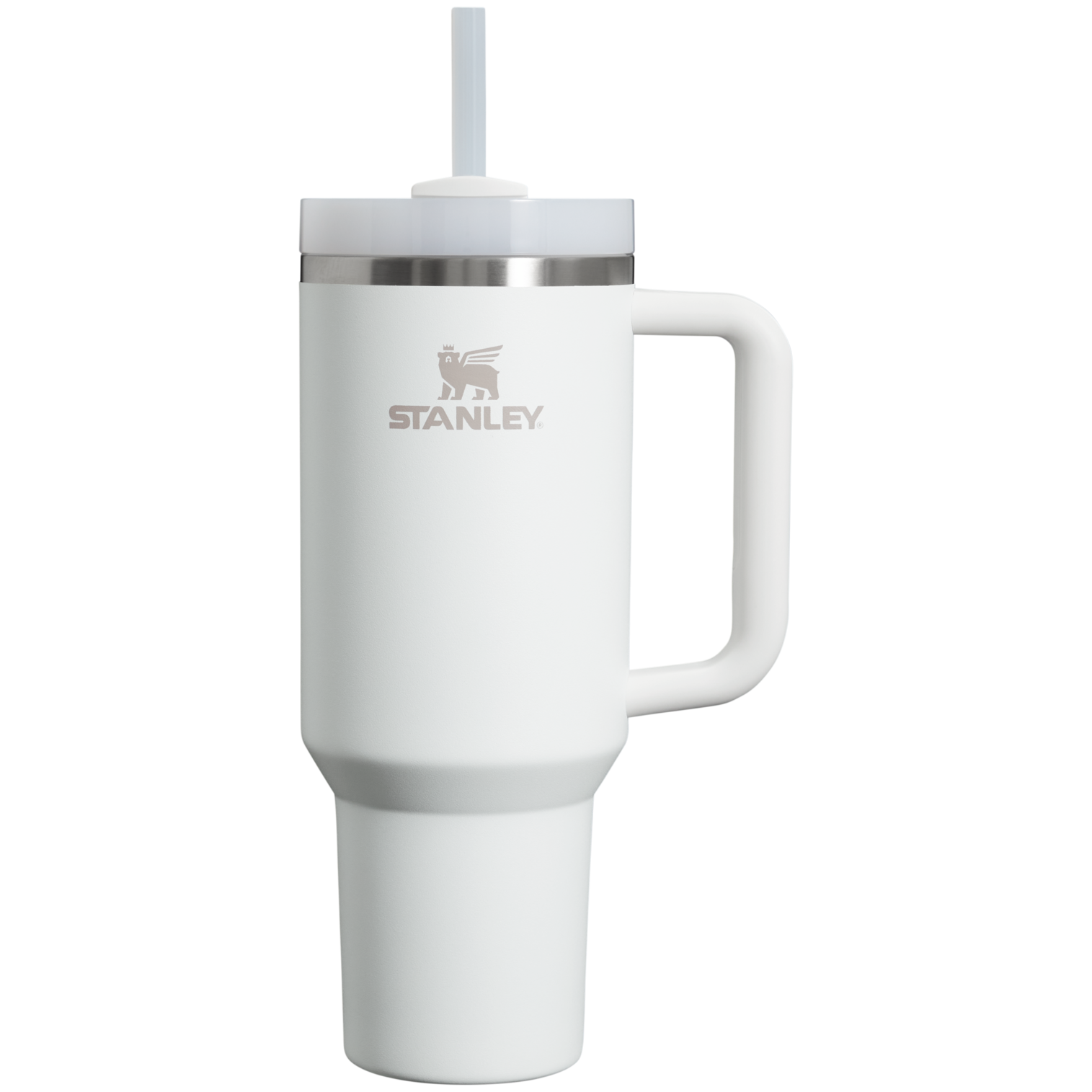 Splash-Resistant FlowState The Quencher H2.0 Flowstate Tumbler D050X - FlowState 3-Position Lid Insulated Travel Mug - Frost