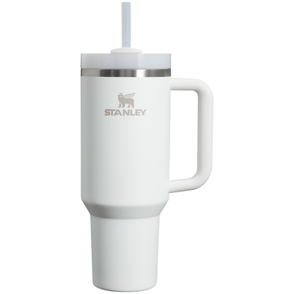 Splash-Resistant FlowState The Quencher H2.0 Flowstate Tumbler D050X - FlowState 3-Position Lid Insulated Travel Mug - Frost