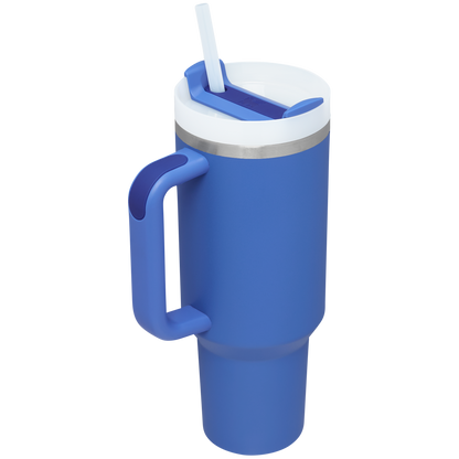 Splash-Resistant FlowState The Quencher H2.0 Flowstate Tumbler D050X - FlowState 3-Position Lid Insulated Travel Mug Detail