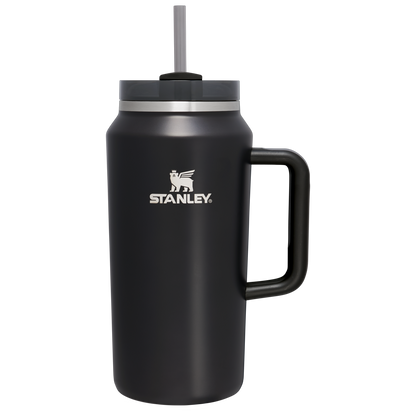 Car-Cup Friendly The Quencher H2.0 Flowstate Tumbler D365U - 40oz Large Capacity Car-Cup Friendly Quencher - Black Glow