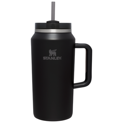 Car-Cup Friendly The Quencher H2.0 Flowstate Tumbler D365U - 40oz Large Capacity Car-Cup Friendly Quencher - Black