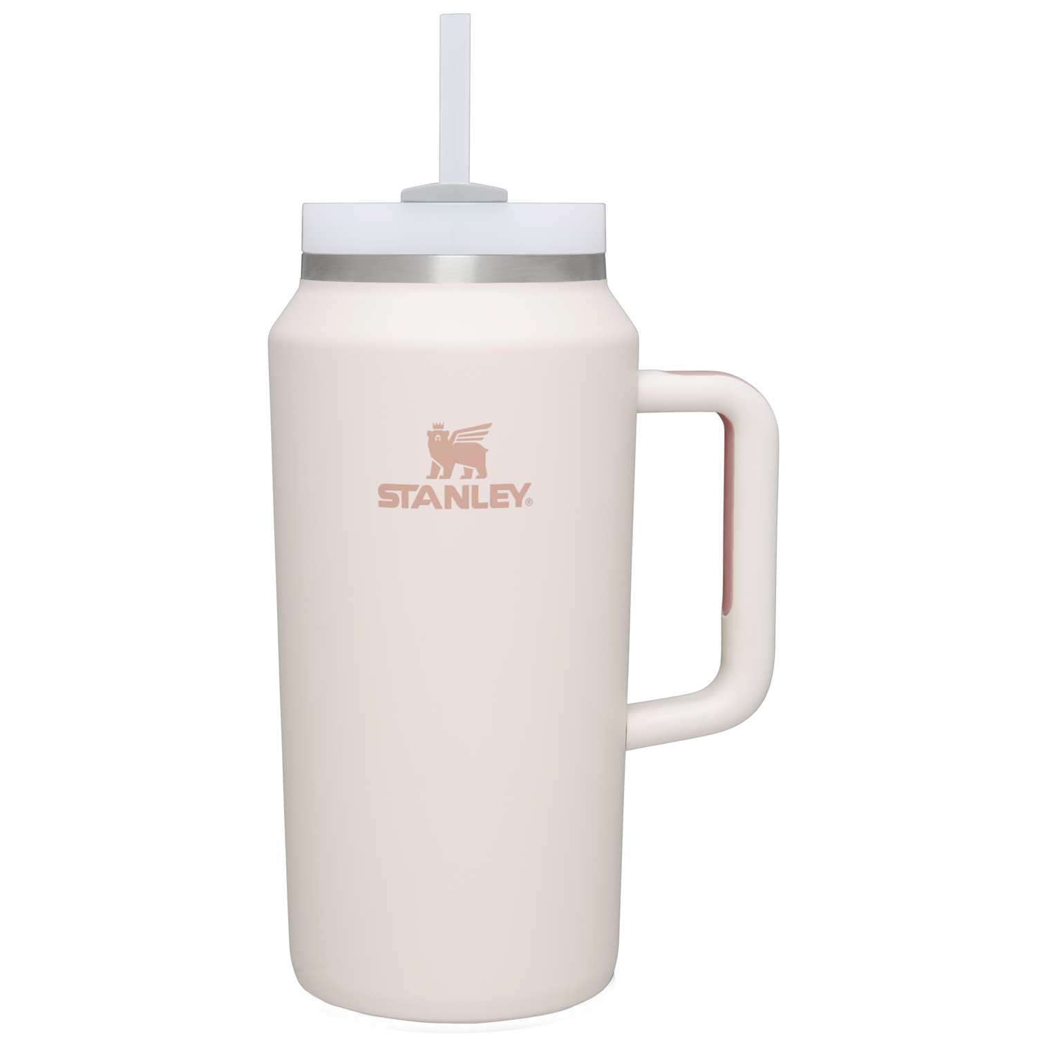 Car-Cup Friendly The Quencher H2.0 Flowstate Tumbler D365U - 40oz Large Capacity Car-Cup Friendly Quencher - Rose Quartz