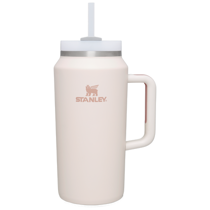 Car-Cup Friendly The Quencher H2.0 Flowstate Tumbler D365U - 40oz Large Capacity Car-Cup Friendly Quencher - Rose Quartz