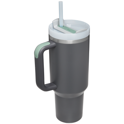Splash-Resistant FlowState The Quencher H2.0 Flowstate Tumbler D050X - FlowState 3-Position Lid Insulated Travel Mug Detail
