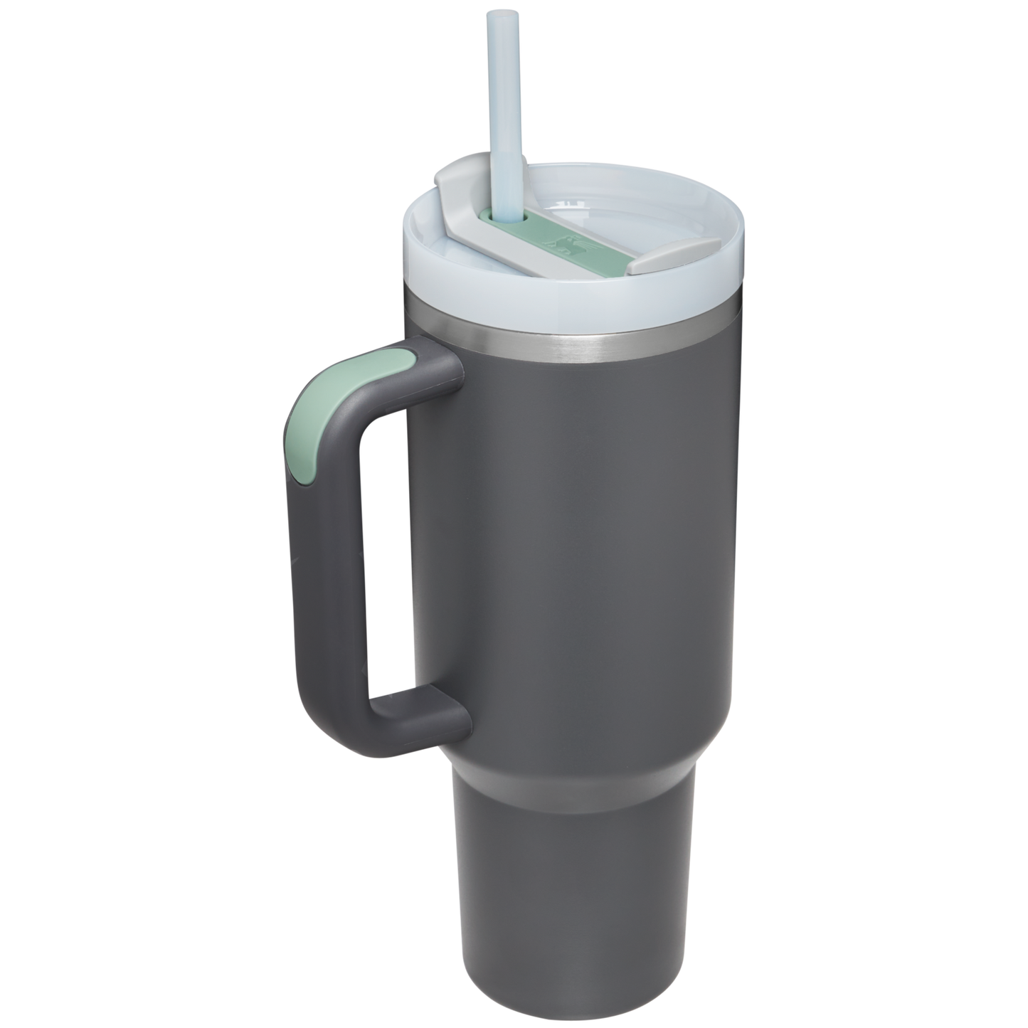 Splash-Resistant FlowState The Quencher H2.0 Flowstate Tumbler  | Stanley Create D332L - FlowState 3-Position Lid Insulated Travel Mug Detail