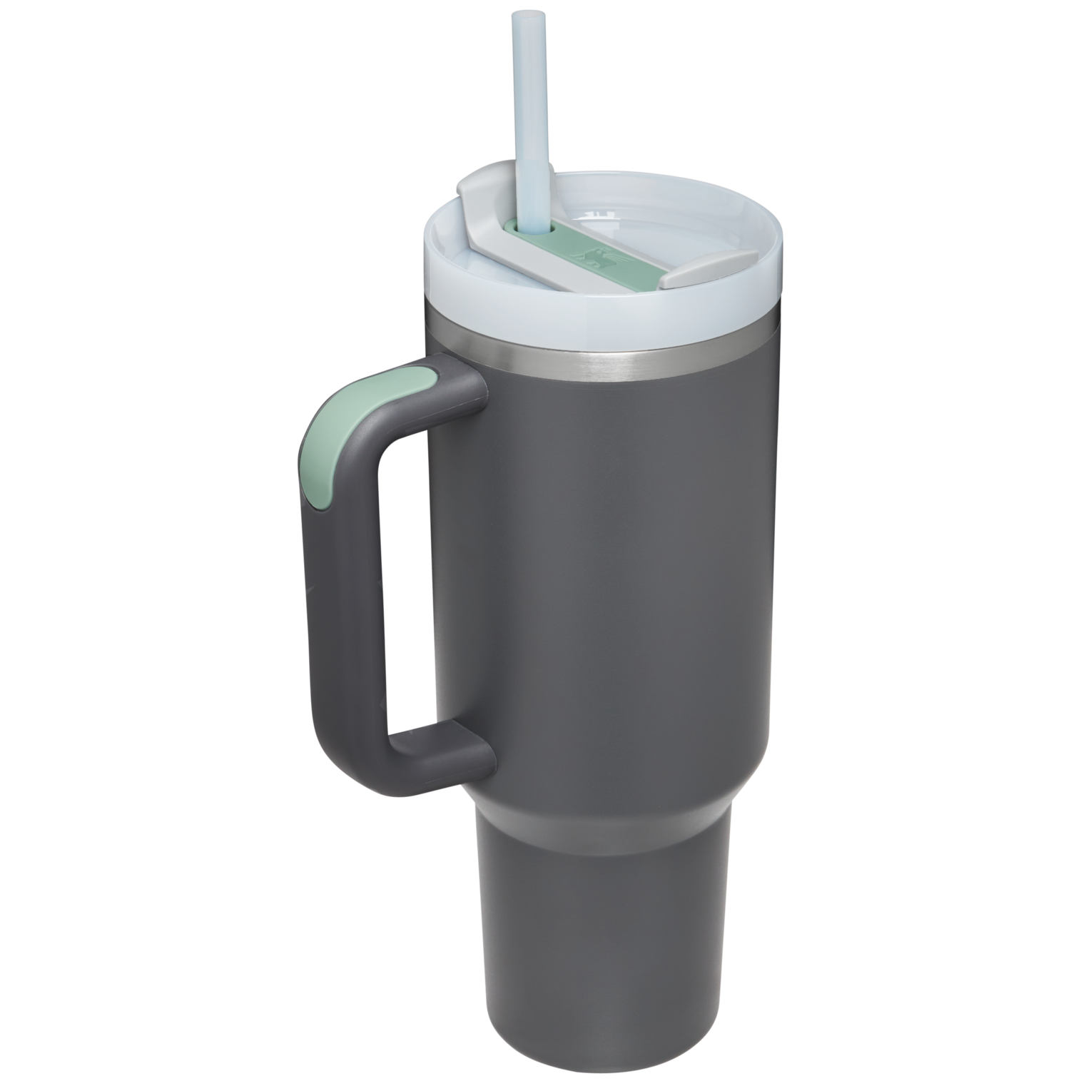 Splash-Resistant FlowState The Quencher H2.0 Flowstate Tumbler  | Stanley Create D332L - FlowState 3-Position Lid Insulated Travel Mug Detail