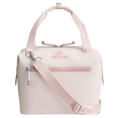 Premium All-Weather The All Day Julienne Mini Cooler D052R - Heavy-Duty Ice-Retention Food & Beverage Carrier - Rose Quartz