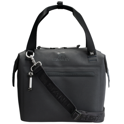 Premium All-Weather The All Day Julienne Mini Cooler D052R - Heavy-Duty Ice-Retention Food & Beverage Carrier - Black