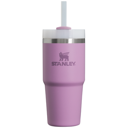 Insulated Travel The Quencher H2.0 Flowstate Tumbler  | Stanley Create D329E - Double-Wall Vacuum Insulated Travel Tumbler with Straw - Lilac