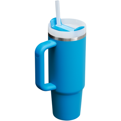 Car-Cup Friendly The Quencher H2.0 Flowstate Tumbler | Stanley Create D331C - FlowState 3-Position Lid Insulated Travel Mug Detail