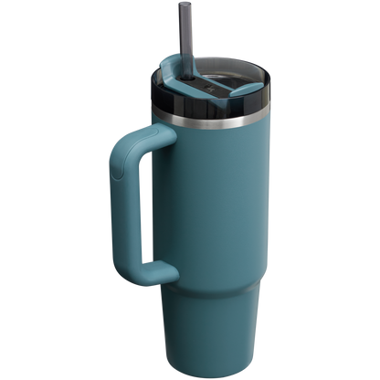Car-Cup Friendly The Quencher H2.0 Flowstate Tumbler | Stanley Create D331C - FlowState 3-Position Lid Insulated Travel Mug Detail