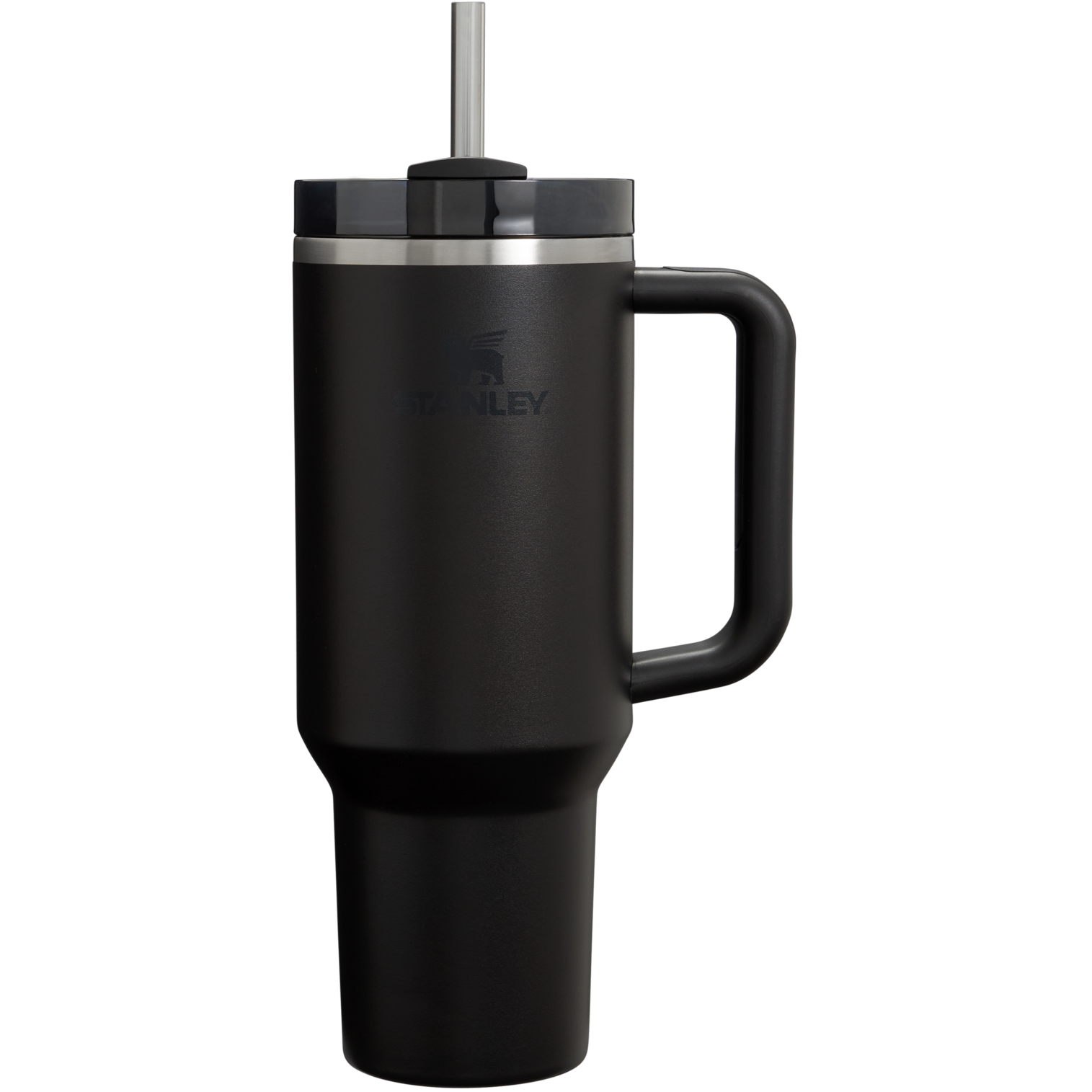 Splash-Resistant FlowState The Quencher H2.0 Flowstate Tumbler D050X - FlowState 3-Position Lid Insulated Travel Mug - Black 2.0