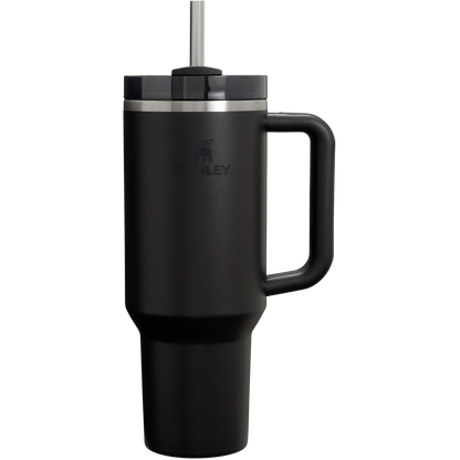 Splash-Resistant FlowState The Quencher H2.0 Flowstate Tumbler D050X - FlowState 3-Position Lid Insulated Travel Mug - Black 2.0