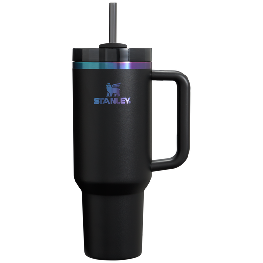 Insulated Travel The Black Chroma Quencher H2.0 Flowstate Tumbler D252B - 40oz Large Capacity Car-Cup Friendly Quencher - Default Title