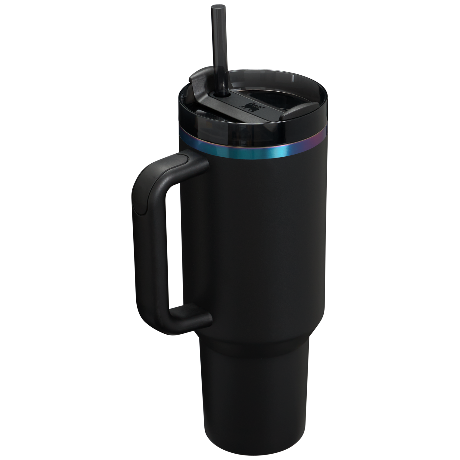 Insulated Travel The Black Chroma Quencher H2.0 Flowstate Tumbler D252B - 40oz Large Capacity Car-Cup Friendly Quencher Detail