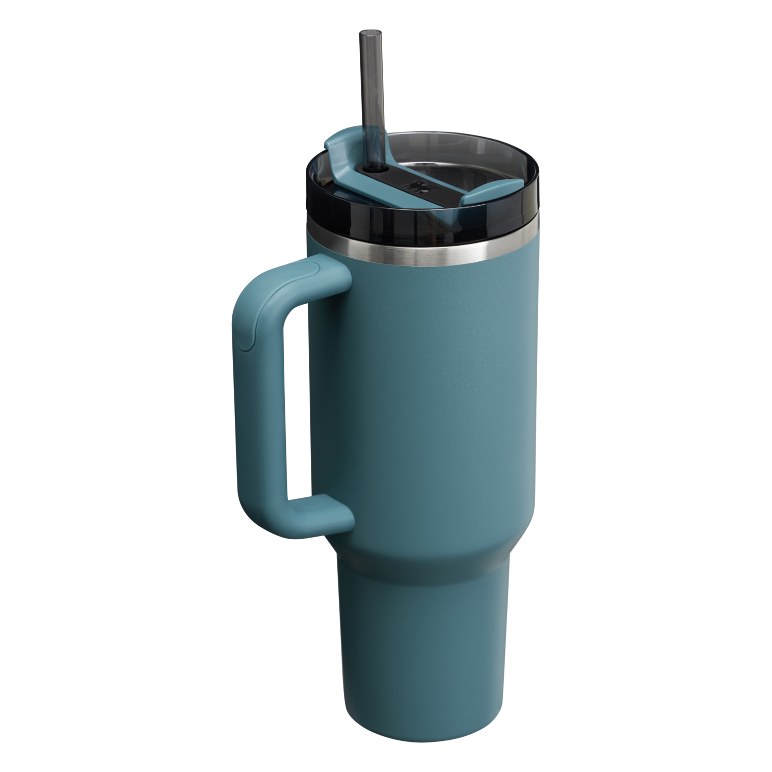 Splash-Resistant FlowState The Quencher H2.0 Flowstate Tumbler  | Stanley Create D332L - FlowState 3-Position Lid Insulated Travel Mug Detail