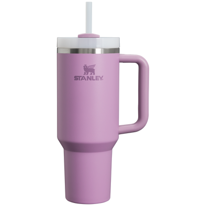 Splash-Resistant FlowState The Quencher H2.0 Flowstate Tumbler  | Stanley Create D332L - FlowState 3-Position Lid Insulated Travel Mug Detail