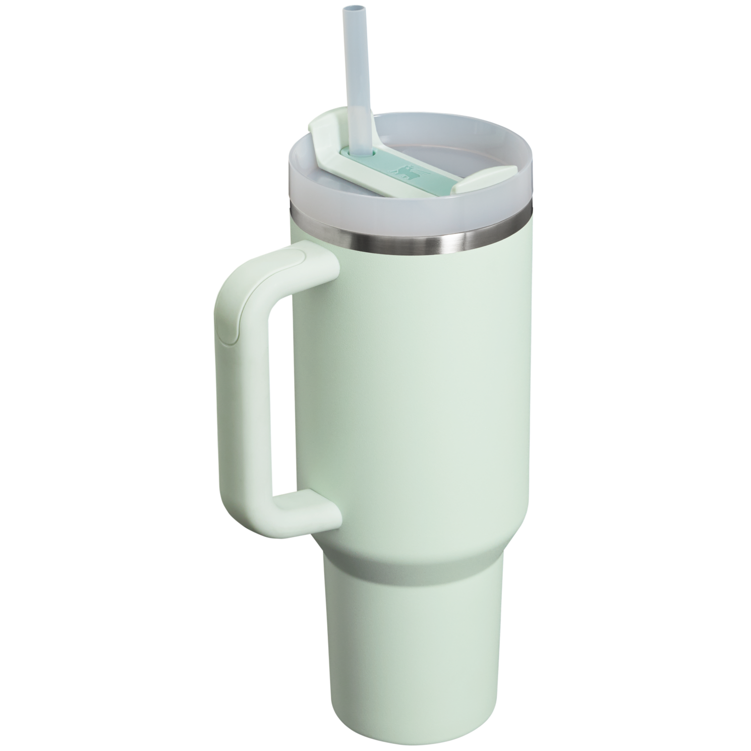 Splash-Resistant FlowState The Quencher H2.0 Flowstate Tumbler  | Stanley Create D332L - FlowState 3-Position Lid Insulated Travel Mug Detail