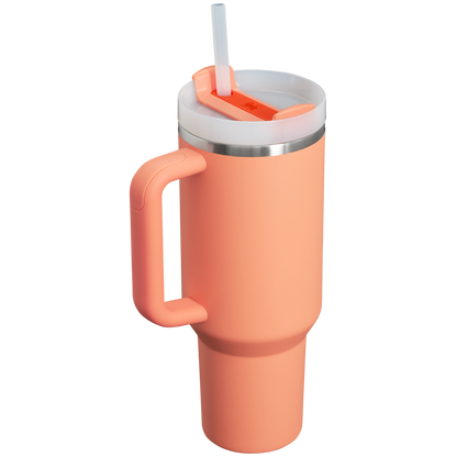 Splash-Resistant FlowState The Quencher H2.0 Flowstate Tumbler  | Stanley Create D332L - FlowState 3-Position Lid Insulated Travel Mug Detail