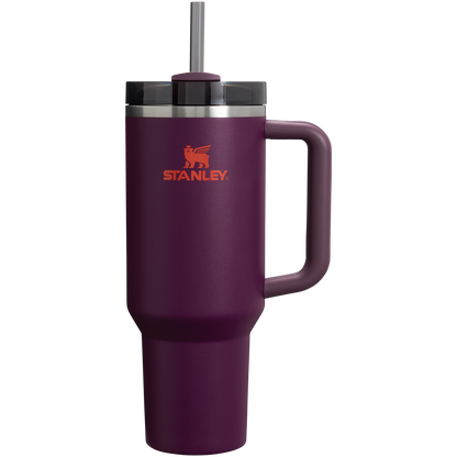 Splash-Resistant FlowState The Quencher H2.0 Flowstate Tumbler  | Stanley Create D332L - FlowState 3-Position Lid Insulated Travel Mug Detail