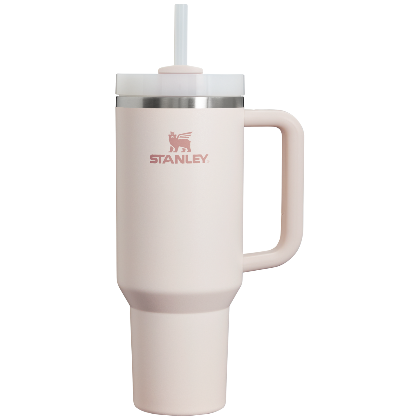 Splash-Resistant FlowState The Quencher H2.0 Flowstate Tumbler D050X - FlowState 3-Position Lid Insulated Travel Mug - Rose Quartz 2.0