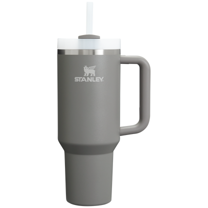 Splash-Resistant FlowState The Quencher H2.0 Flowstate Tumbler D050X - FlowState 3-Position Lid Insulated Travel Mug - Stone