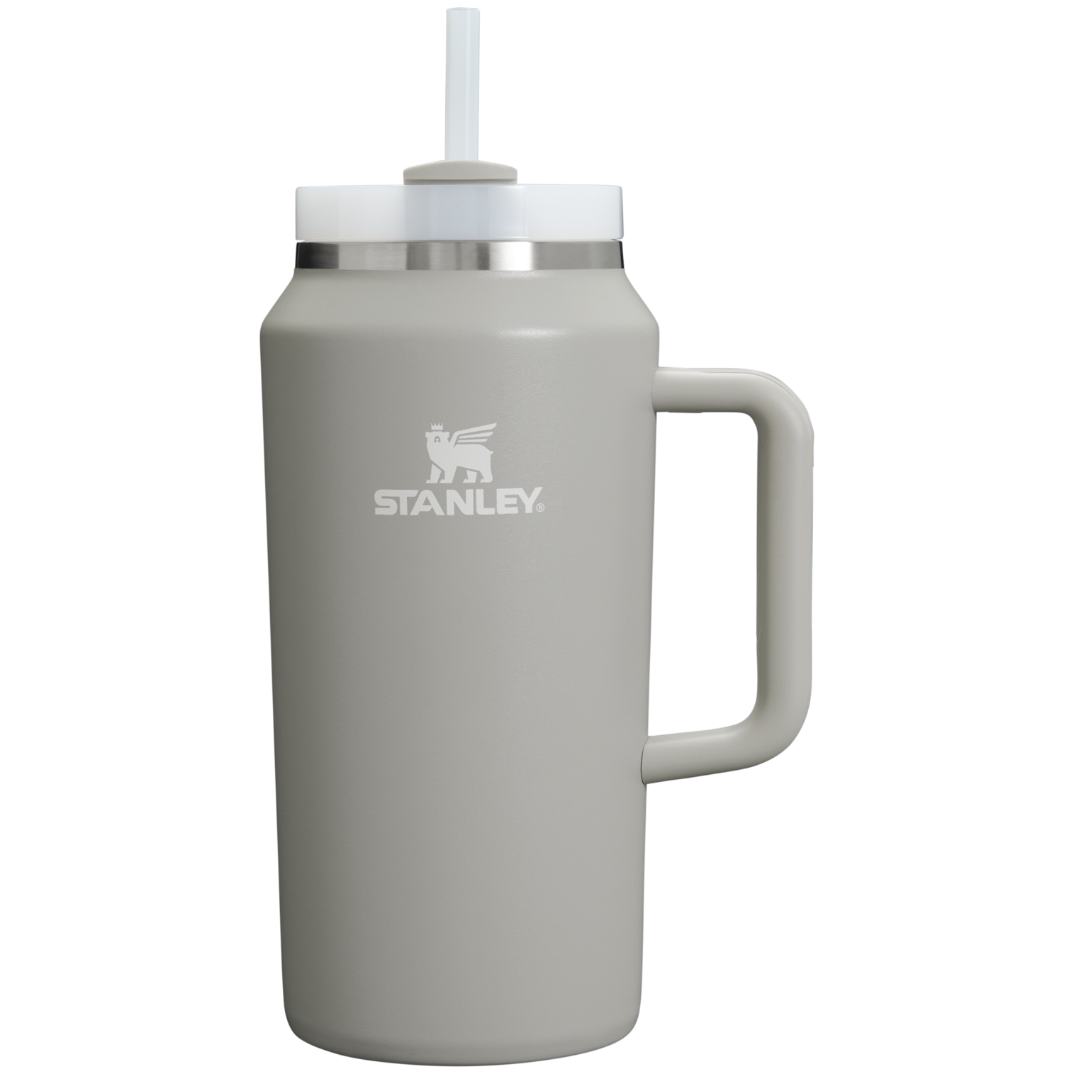 Car-Cup Friendly The Quencher H2.0 Flowstate Tumbler D365U - 40oz Large Capacity Car-Cup Friendly Quencher - Ash
