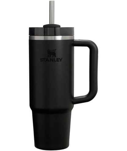 Car-Cup Friendly The Quencher H2.0 Flowstate Tumbler | Stanley Create D331C - FlowState 3-Position Lid Insulated Travel Mug - Black 2.0