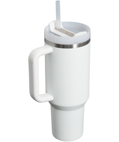 Splash-Resistant FlowState The Quencher H2.0 Flowstate Tumbler  | Stanley Create D332L - FlowState 3-Position Lid Insulated Travel Mug Detail