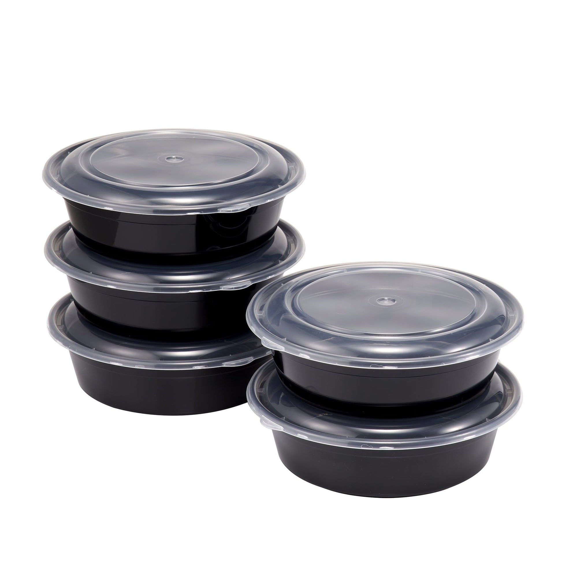 Sweet Treat Shaped 5-Pack Round Meal Prep Containers with Lids, 1L, BPA-Free, Microwave & Dishwasher Safe, Ideal Use for Meal ... - Deliciously Soft Cupcake Sensory Glob - Default Title