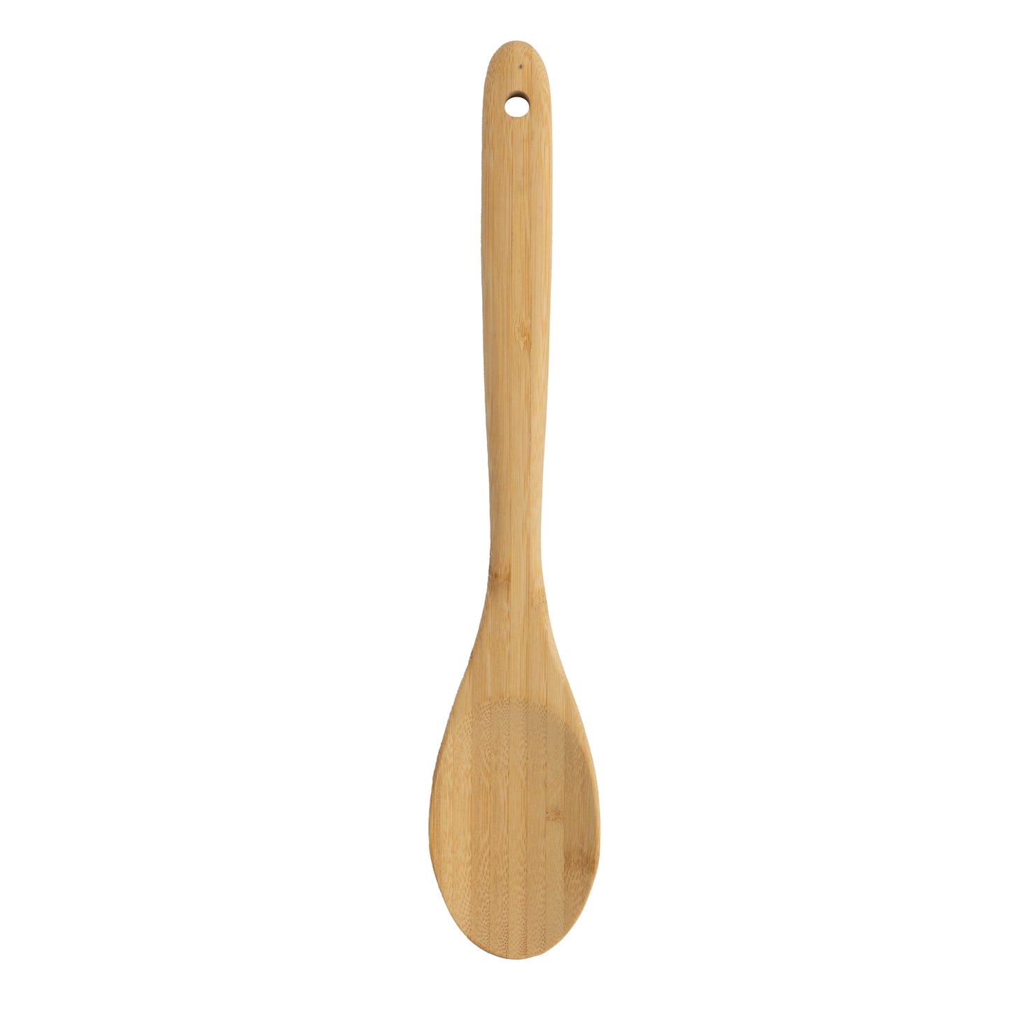 Chef-Quality Bamboo Cooking Spoon Natural Bamboo Crafted, 13" L, Kitchen Prep - High-Precision Culinary Tool for Baking & Cooking - Default Title
