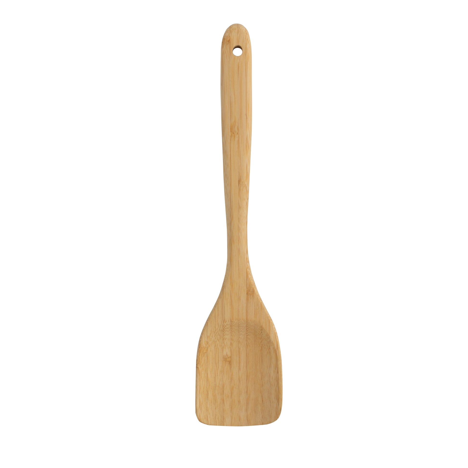 Durable Steel Bamboo Turner, Crafted , Cooking and Kitchen, 12.99 x 2.67 x 0.59 inch. - Multi-Purpose Hand Tool for Daily Meal Prep - Default Title