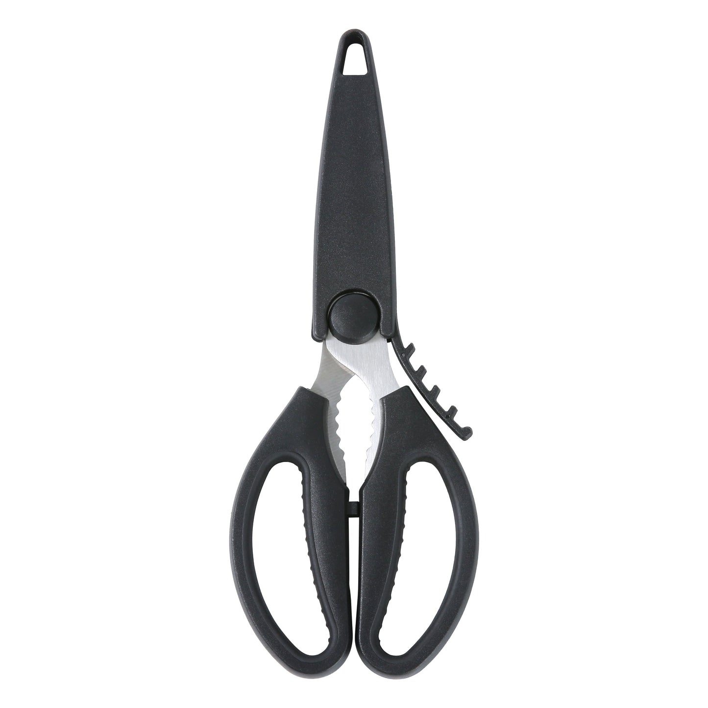 Multi-Functional Stainless Steel Multi-Purpose Kitchen Shears with Grip 1 Each - Multi-Functional Manual Food Chopper & Slicer - Default Title