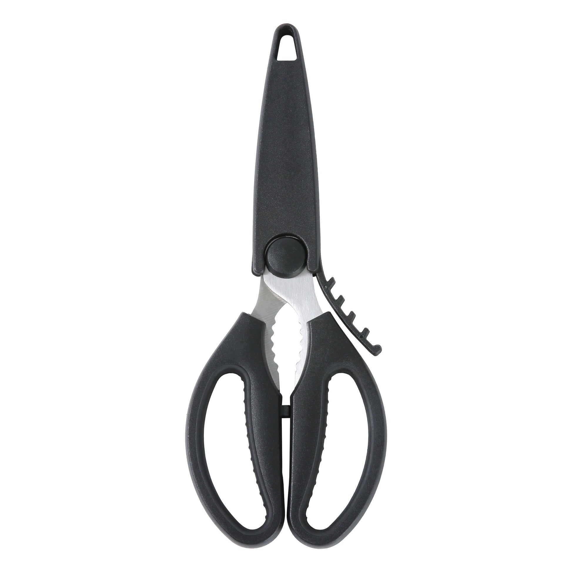 Multi-Functional Stainless Steel Multi-Purpose Kitchen Shears with Grip 1 Each - Multi-Functional Manual Food Chopper & Slicer - Default Title