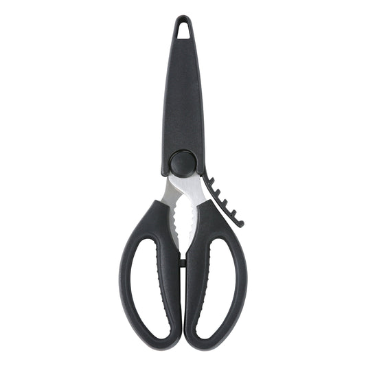 Multi-Functional Stainless Steel Multi-Purpose Kitchen Shears with Grip 1 Each - Multi-Functional Manual Food Chopper & Slicer - Default Title