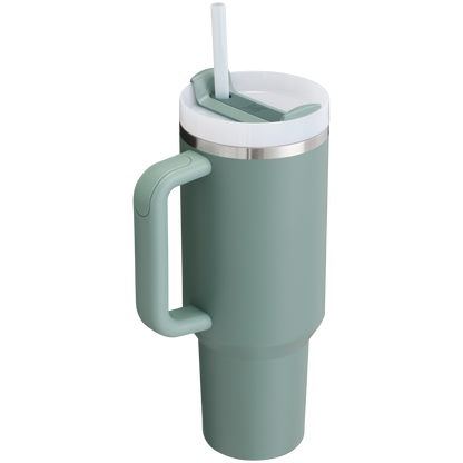 Splash-Resistant FlowState The Quencher H2.0 Flowstate Tumbler D050X - FlowState 3-Position Lid Insulated Travel Mug Detail