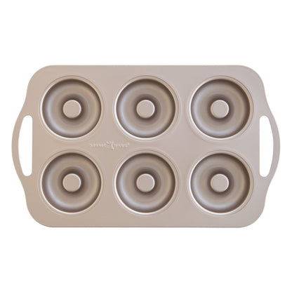Premium Kitchen 6 Cavity Nonstick Steel Donut Pan - Premium Stainless Steel Garlic Presser & Peeler - Default Title