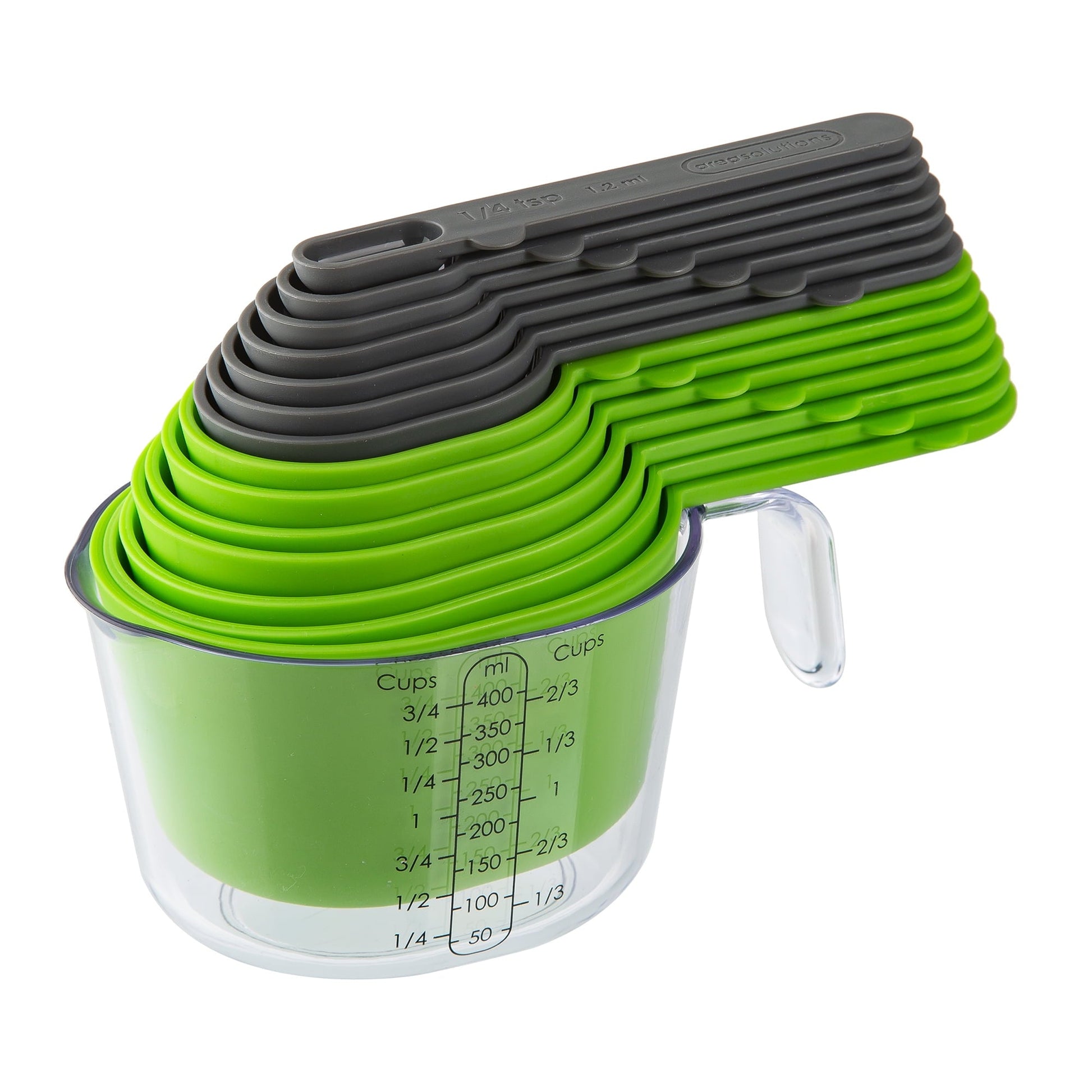 Innovative 15 Piece Magnetic Measuring Set - Kitchen Gadget Tool for Quick Food Prep - Default Title