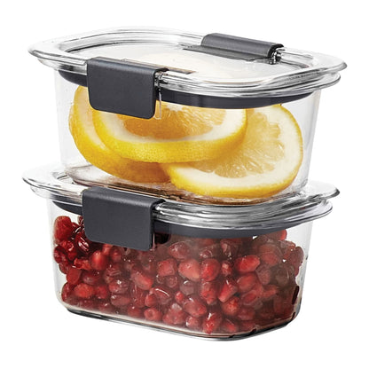 Deliciously Squishy 1.3 Cup Stain-Proof Food Storage Container, Set of 2 - Deliciously Soft Cupcake Sensory Glob - Default Title
