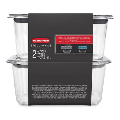 Playful Geometric Food Storage Container, Medium Deep, 4.7 Cup, 2-Pack - Deliciously Soft Cupcake Sensory Glob - Default Title