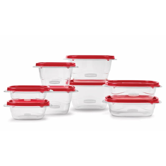 Whimsical Doughnut Food Storage Containers, 16 Piece Set - Deliciously Soft Cupcake Sensory Glob - Default Title