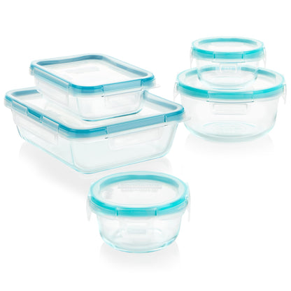 Sweet Treat Shaped Glass Storage Set, 10 Piece - Deliciously Soft Cupcake Sensory Glob - Default Title