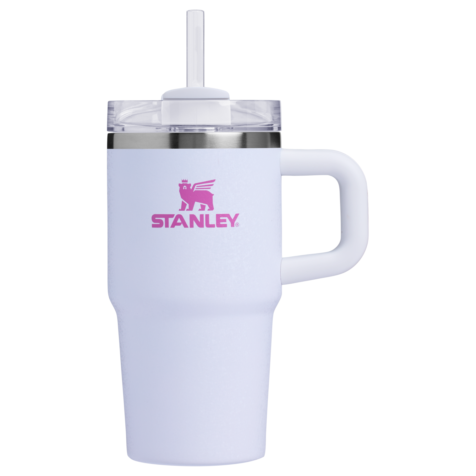 Insulated Travel The Quencher H2.O Flowstate Tumbler with Handle | Stanley Create D309N - Double-Wall Vacuum Insulated Travel Tumbler with Straw Detail