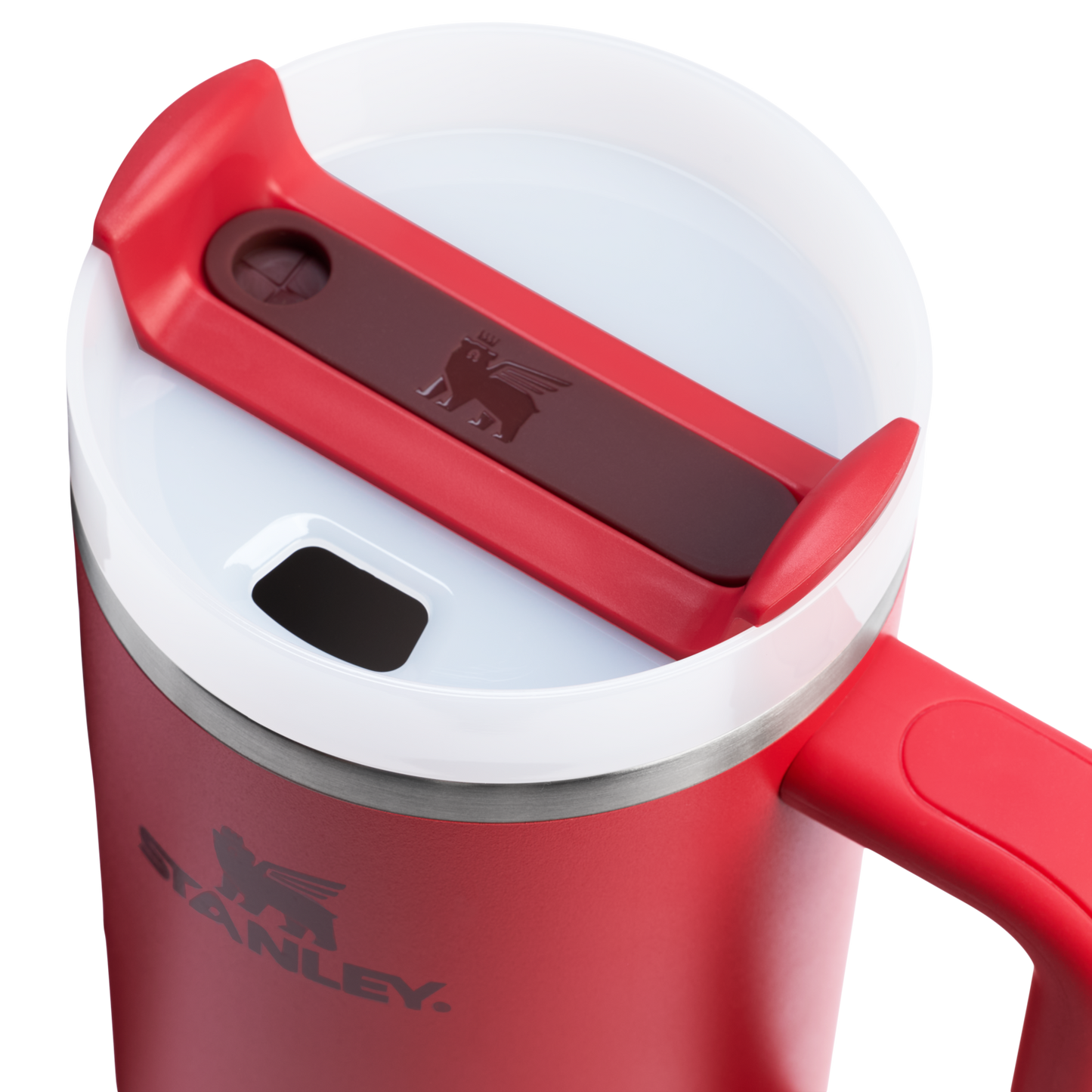 Splash-Resistant FlowState The Quencher H2.0 Flowstate Tumbler D050X - FlowState 3-Position Lid Insulated Travel Mug Detail